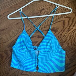 Cross back zara tank!